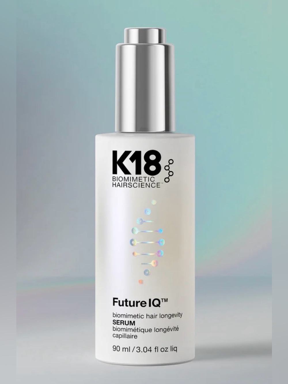 K18 FutureIQ Biomimetic Hairscience Longevity Serum — 90 ml.